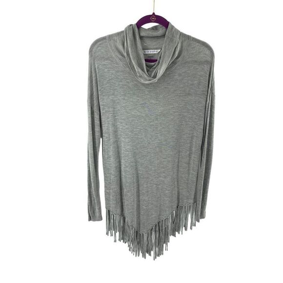 Peter Nygard Women’s Gray Long Sleeve Cowl Neck Sweater Size Medium/M - Picture 6 of 10